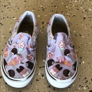 Vans ice cream toddler shoes